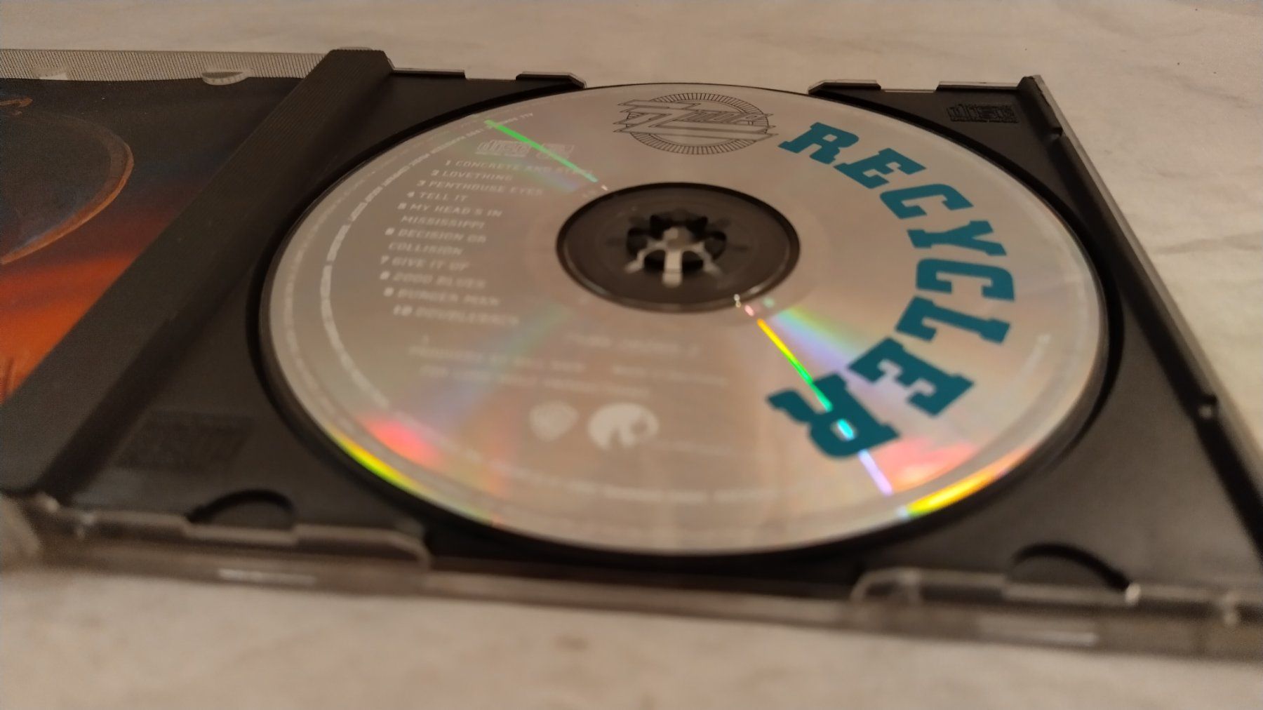 CD: ZZ Top - Recycler / CD  1990 ab Fr. 4.- – Usato da Bellach venduto da JingleJerry 2