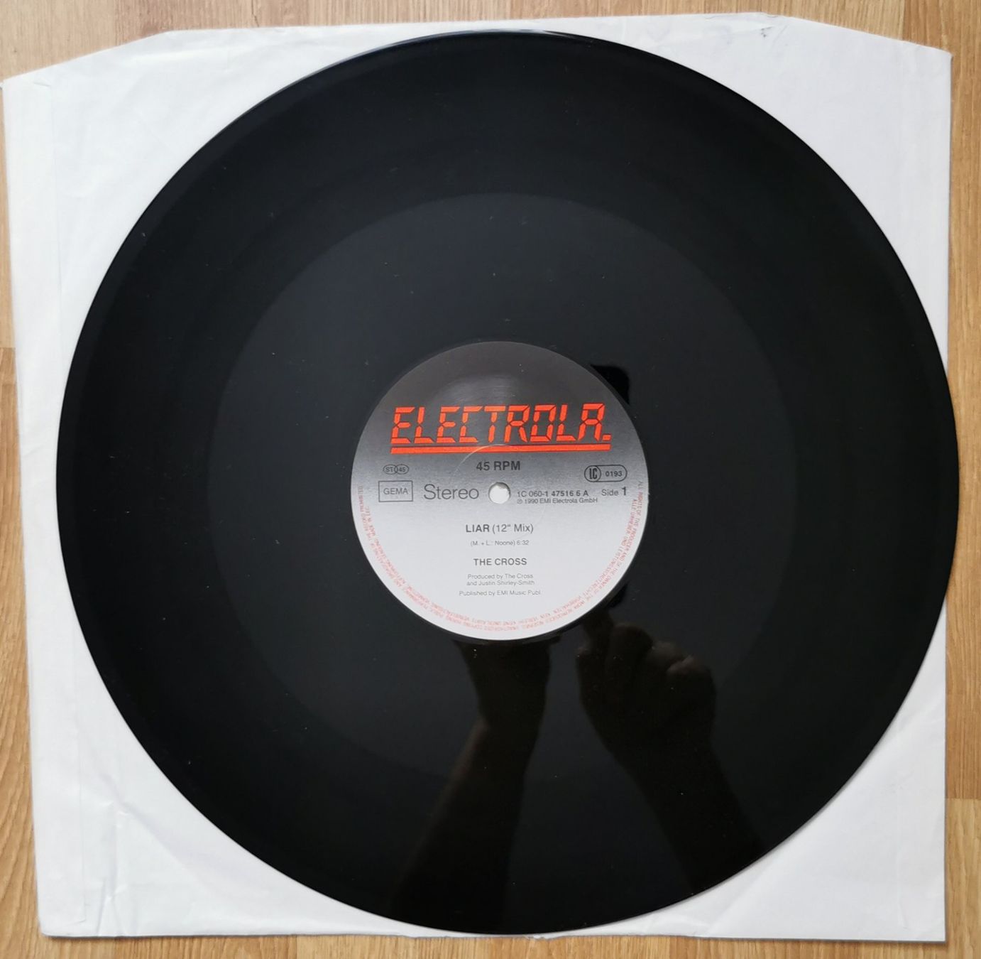 Dischi in vinile: The Cross - "Liar"  Vinyl Maxi-Single 1990 – Usato da Birsfelden venduto da dsc_f8gx 2