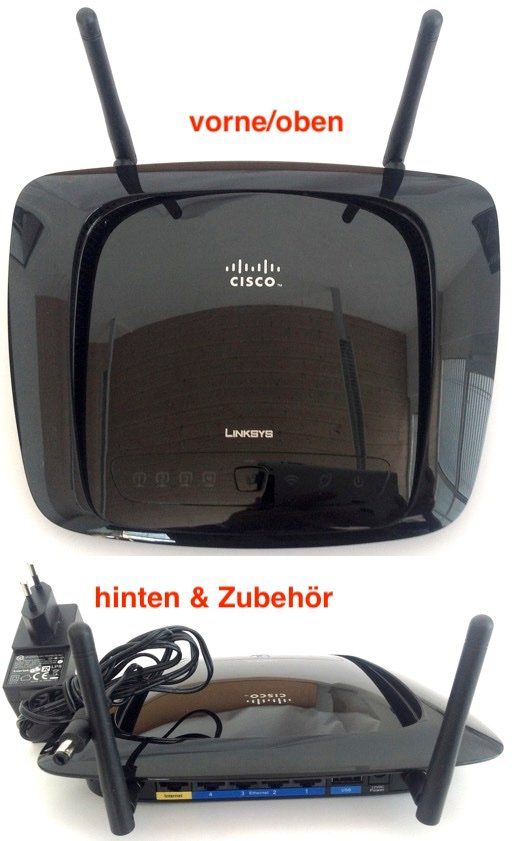 Linksys Modem & Router: Linksys WRT160NL-EW WirelessLAN Router AccessPoint 300Mbps – Usato da Reinach AG venduto da RiesenServicesGmbH