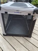 Hundetransportbox AniOne Traveler Box grau gebraucht