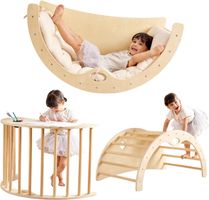 Montessori Kletterbogen mit Kissen 1-6 Jahre Schreibtisch