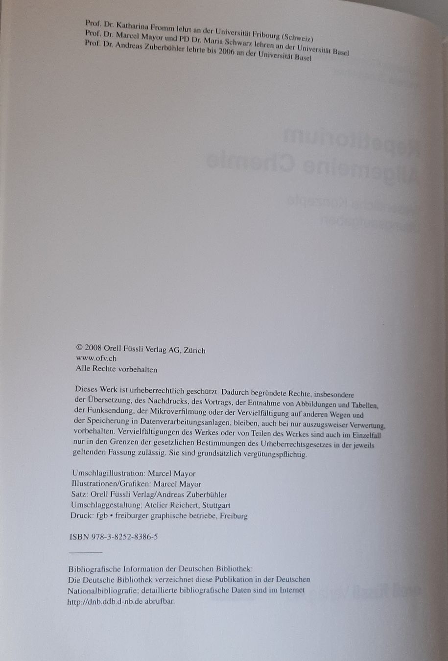 Libri: Repetitorium Allgemeine Chemie – Nuovo e nell'imballaggio originale da Unterägeri venduto da Fel_ton8 1