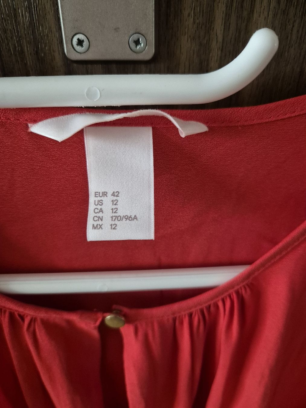 Camicette: Rote Bluse Gr. 42 luftig elegant – Usato da Langenthal venduto da Polarisstern 3