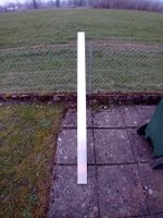 Alu Vierkantrohr, neu, 2 Meter lang, vielseitig einsetzbar