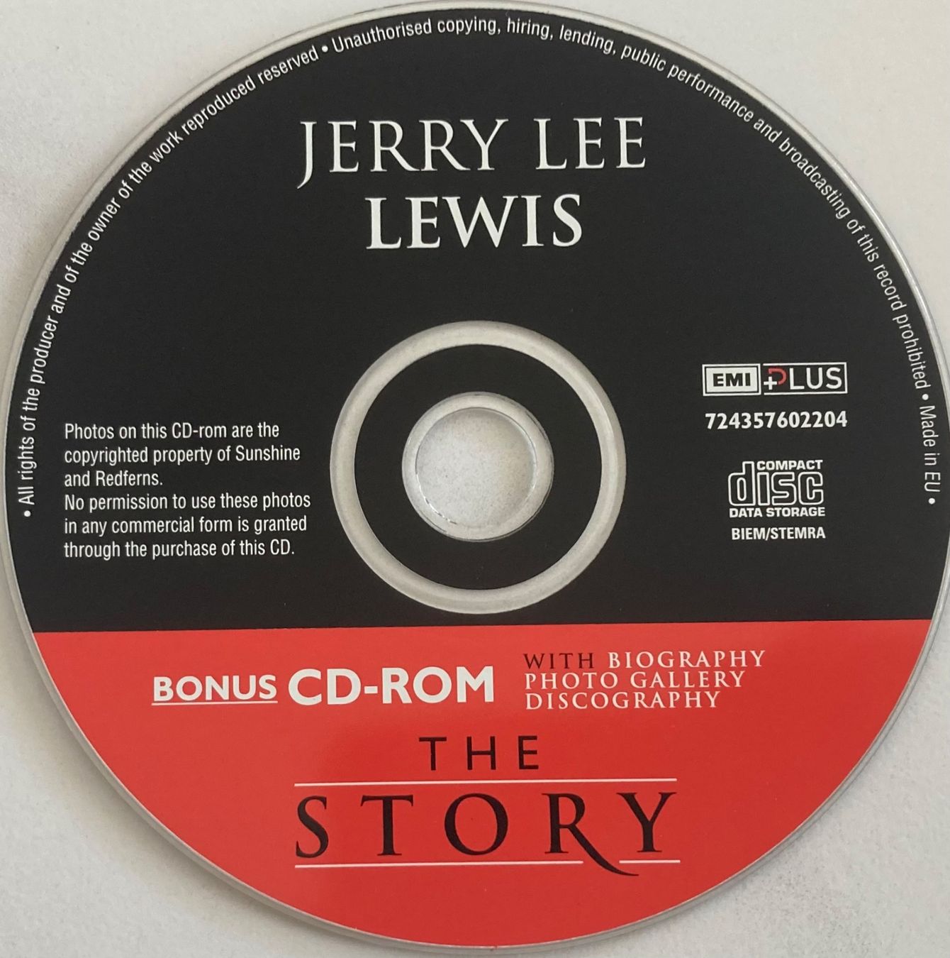 CD: JERRY LEE LEWIS - THE STORY – Usato da Poliez-Pittet venduto da Newtown-Records 2