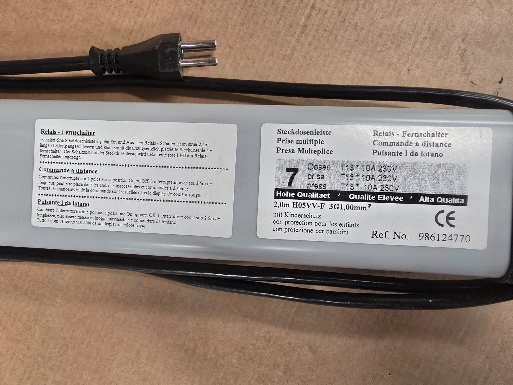 Stecker: gebr. Bachmann Stromsteckleiste 7er ab 1.- – Gebraucht aus KRINAU von Mio_Liqstyle 5