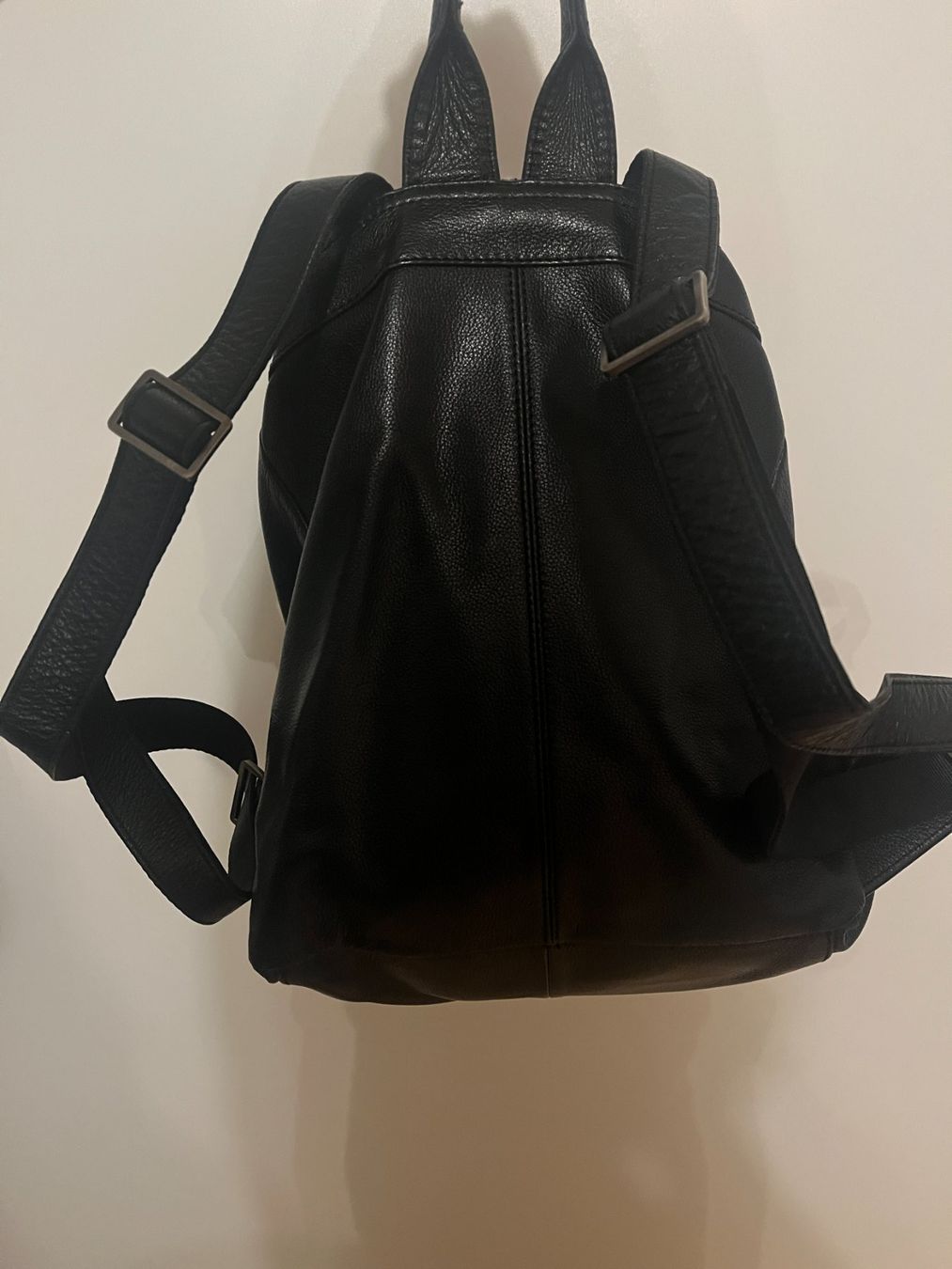 Navyboot Rucksäcke: Rucksack / Leder / Navyboot / schwarz – Gebraucht aus Zürich von laudomai 2
