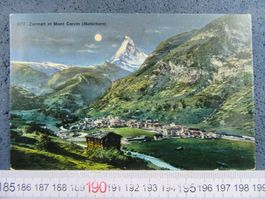 ZERMATT MATTERHORN VOLLMOND VS AK 1919