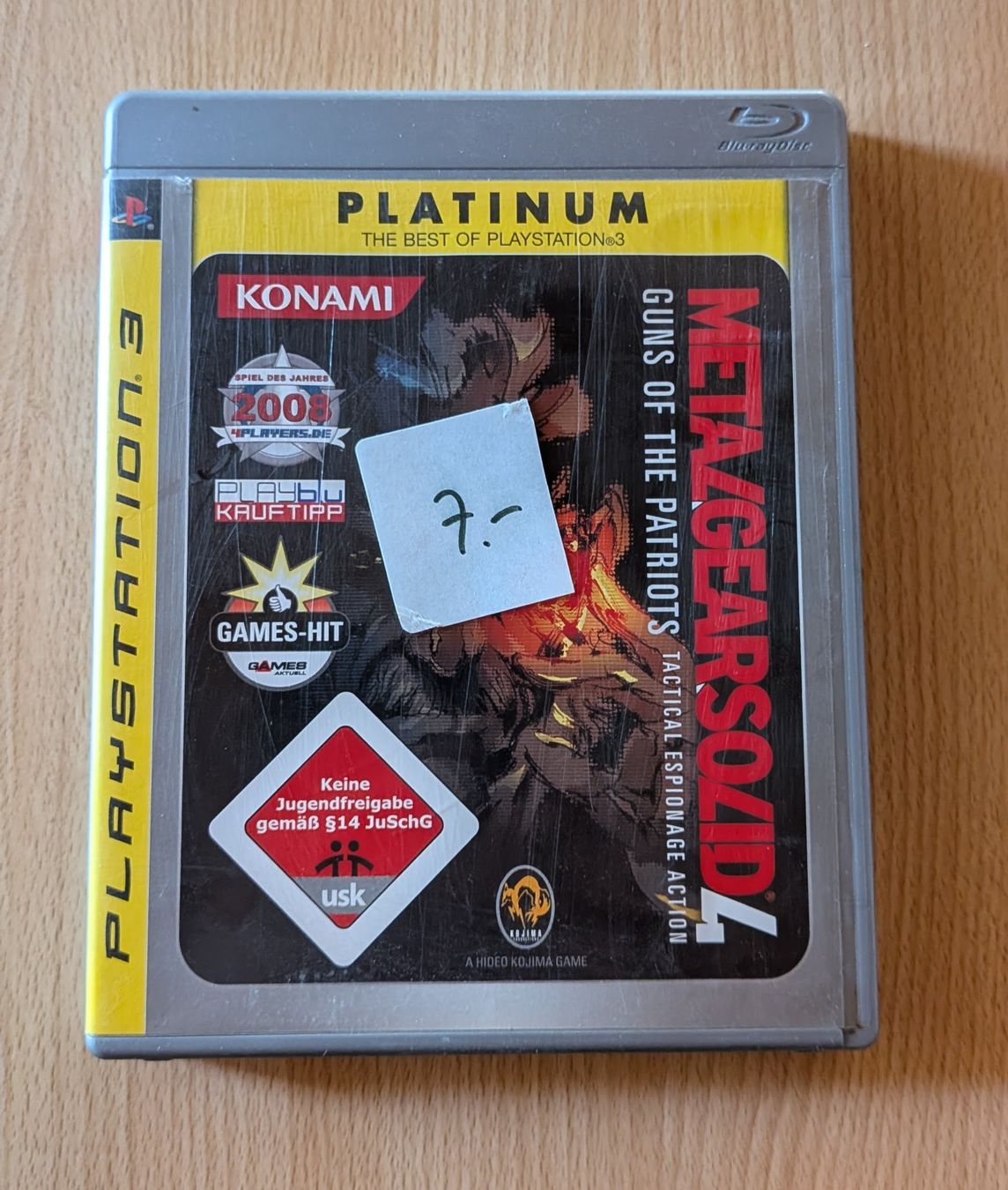 Sony Spiele: PS3 - Metal Gear Solid 4 – Gebraucht aus Chevenez von cla_7zq5
