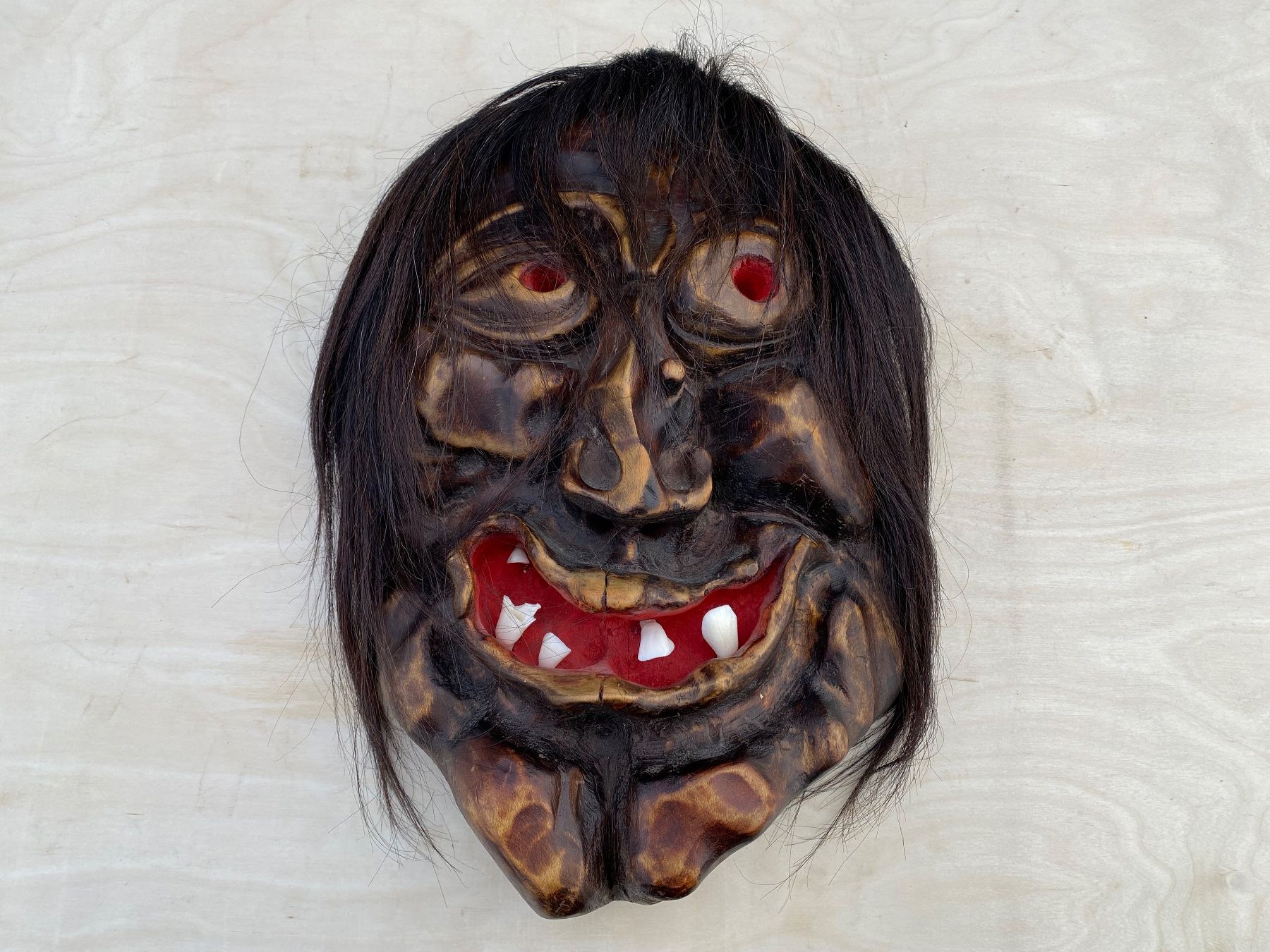 Altro in Antiquarato & Arte: seltene alte Walliser / Lötschentaler Holzmaske – Usato da Feldbach venduto da Olive1