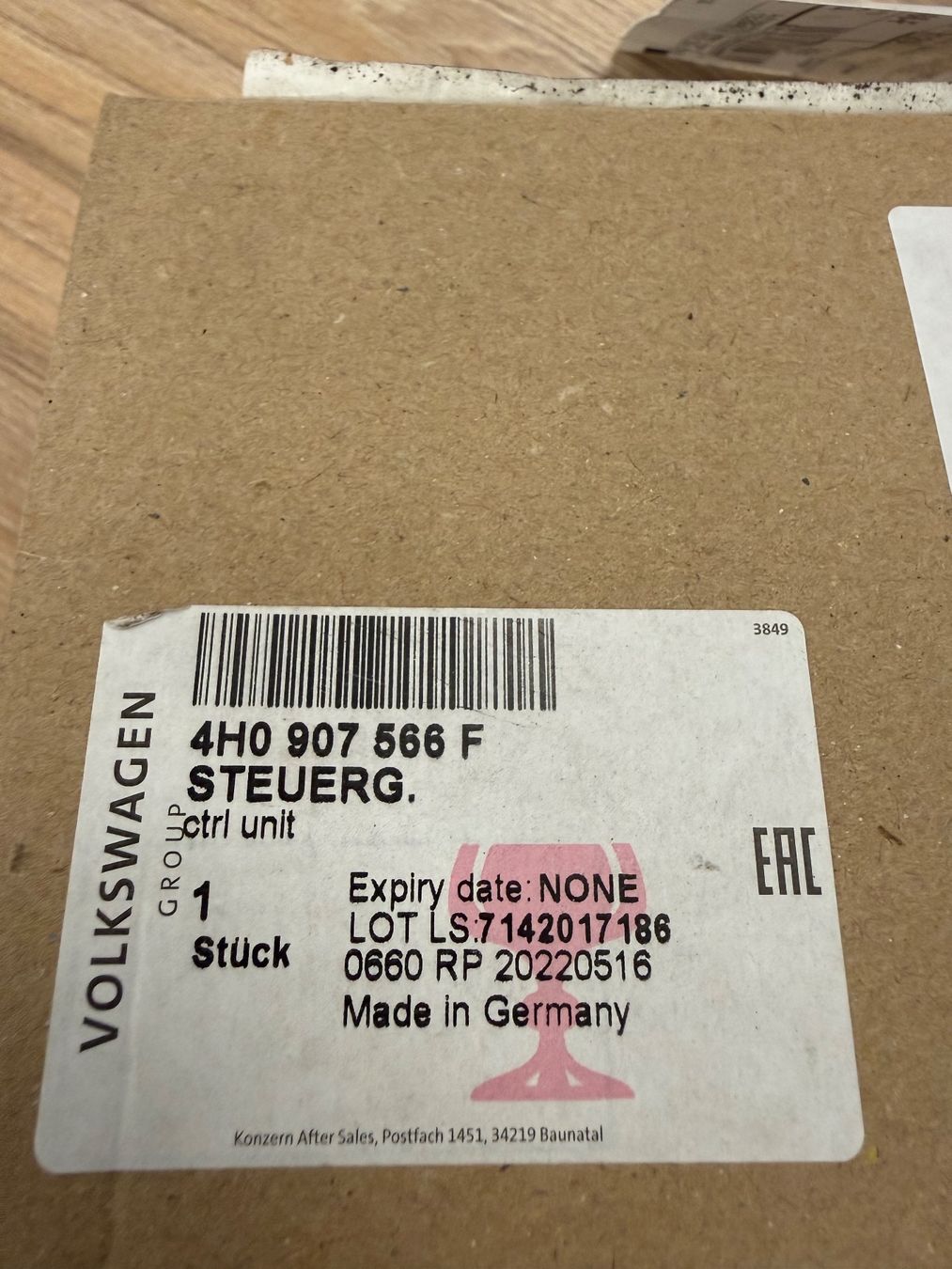 Alle Autoersatzteile: Steuergerät für Spurwechselassistent – Neu und originalverpackt aus Boswil von WaaVzz 1