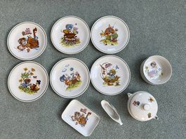 Kinder Porzellan Service  Mäuse