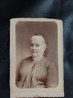 Antike Fotografie, Porträt einer Dame, St. Petersburg