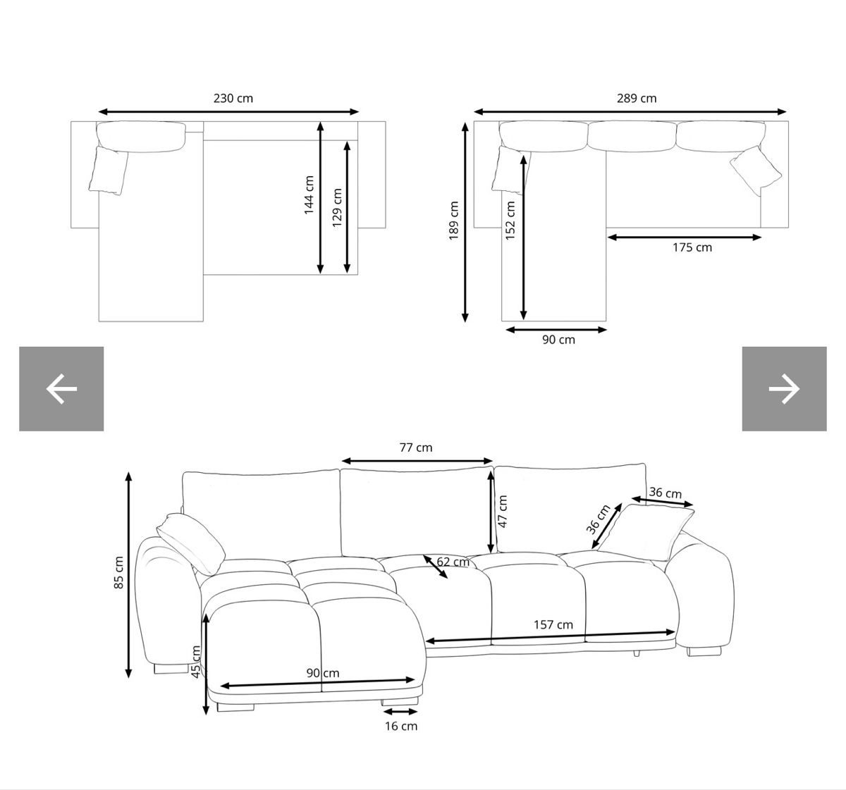 Sofas: Modernes schwarzes Ecksofa  – Gebraucht aus Uster von aim_t6jm 4