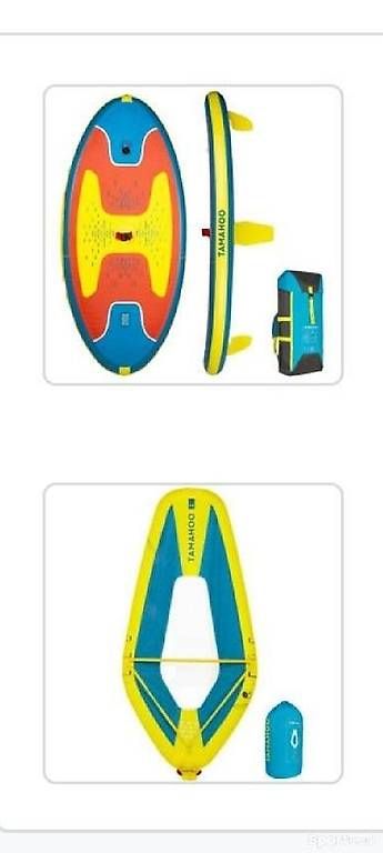 Surfboards & Schwimmbrette: Windsurf gonflable 100 Tamahoo – Gebraucht aus Cheyres von daniel9999 1