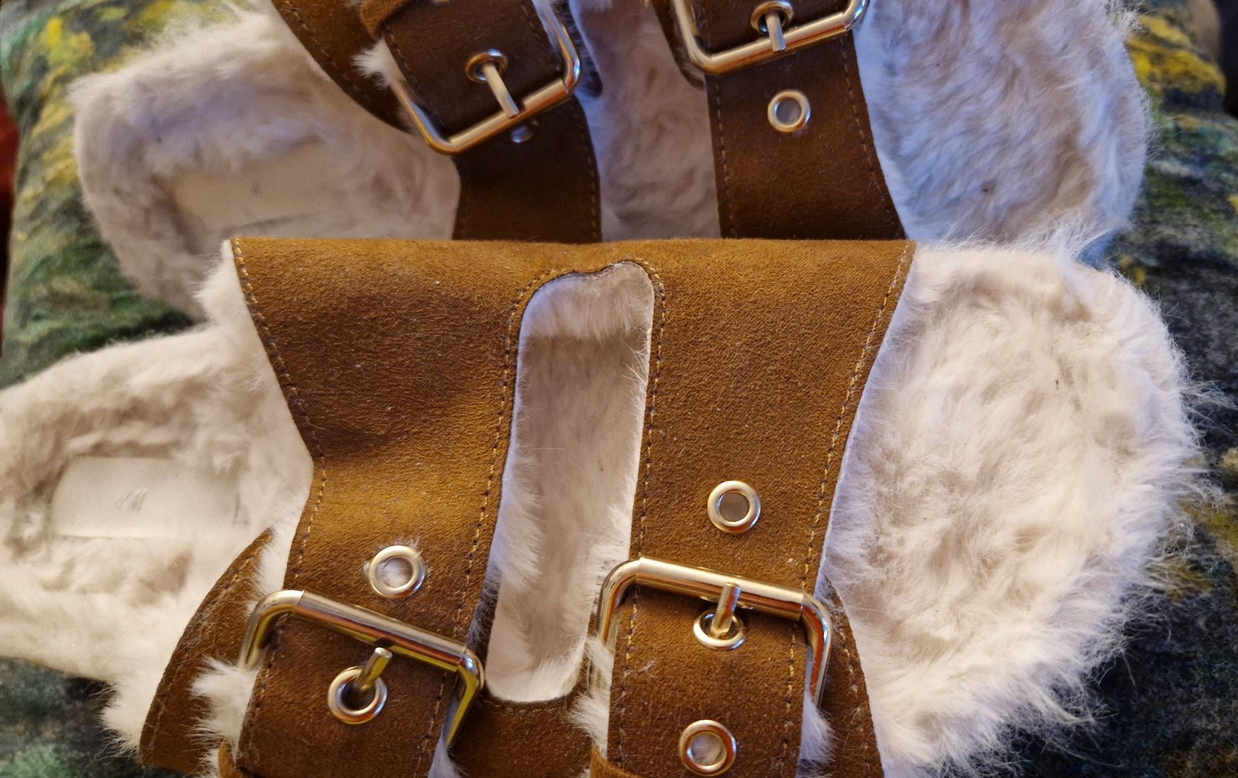 H&M Scarpe da donna: Neue Pantoletten /  Gr. 38 mit Warmfutter! – Nuovo (secondo la descrizione) da Oberengstringen venduto da Sheera7 3