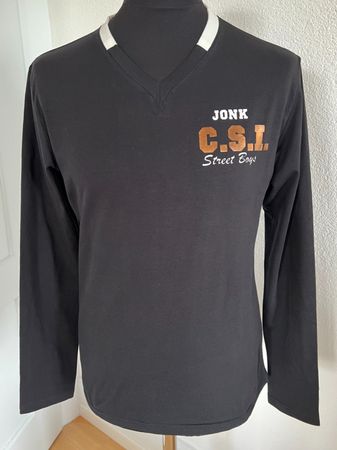 JONK FORTYSIX Herren Pullover in Gr. XL, Schwarz, NEU
