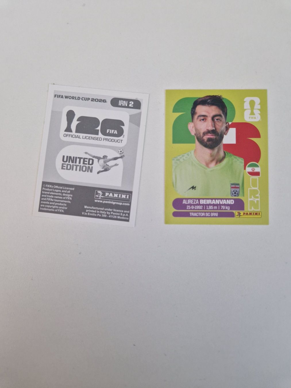 Panini Carte collezionabili: Panini Sticker IRN2 – Nuovo (secondo la descrizione) da Stüsslingen venduto da white_angel86