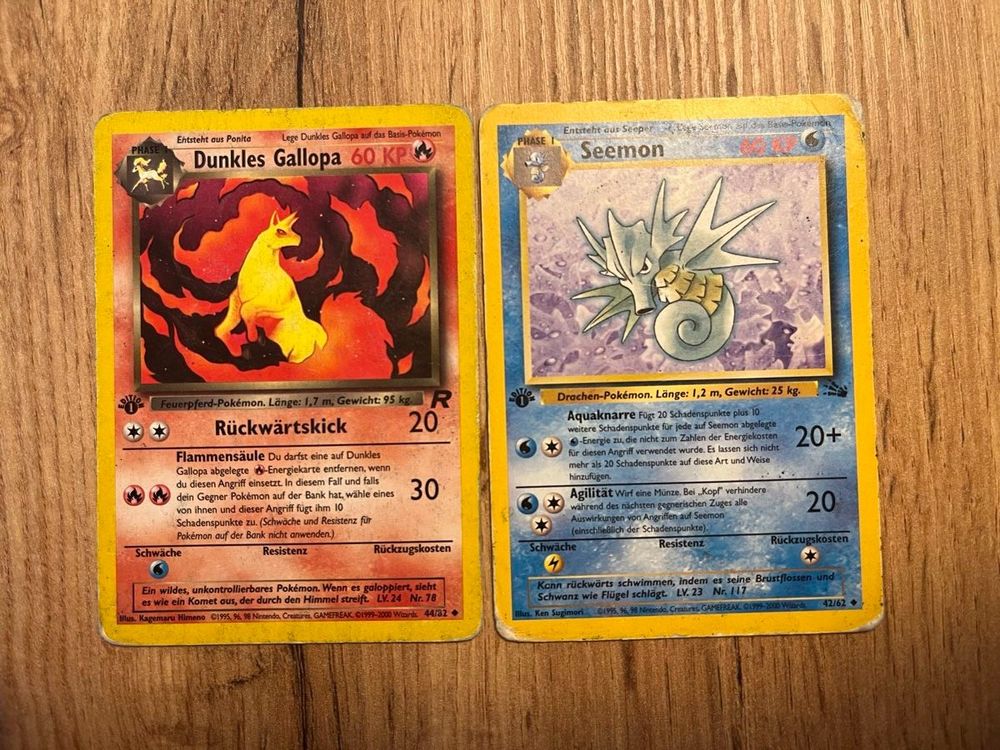 Pokémon Carte collezionabili: 9 Pokémonkarten der ersten Edition – Usato da Mollis venduto da Maxi2607 6