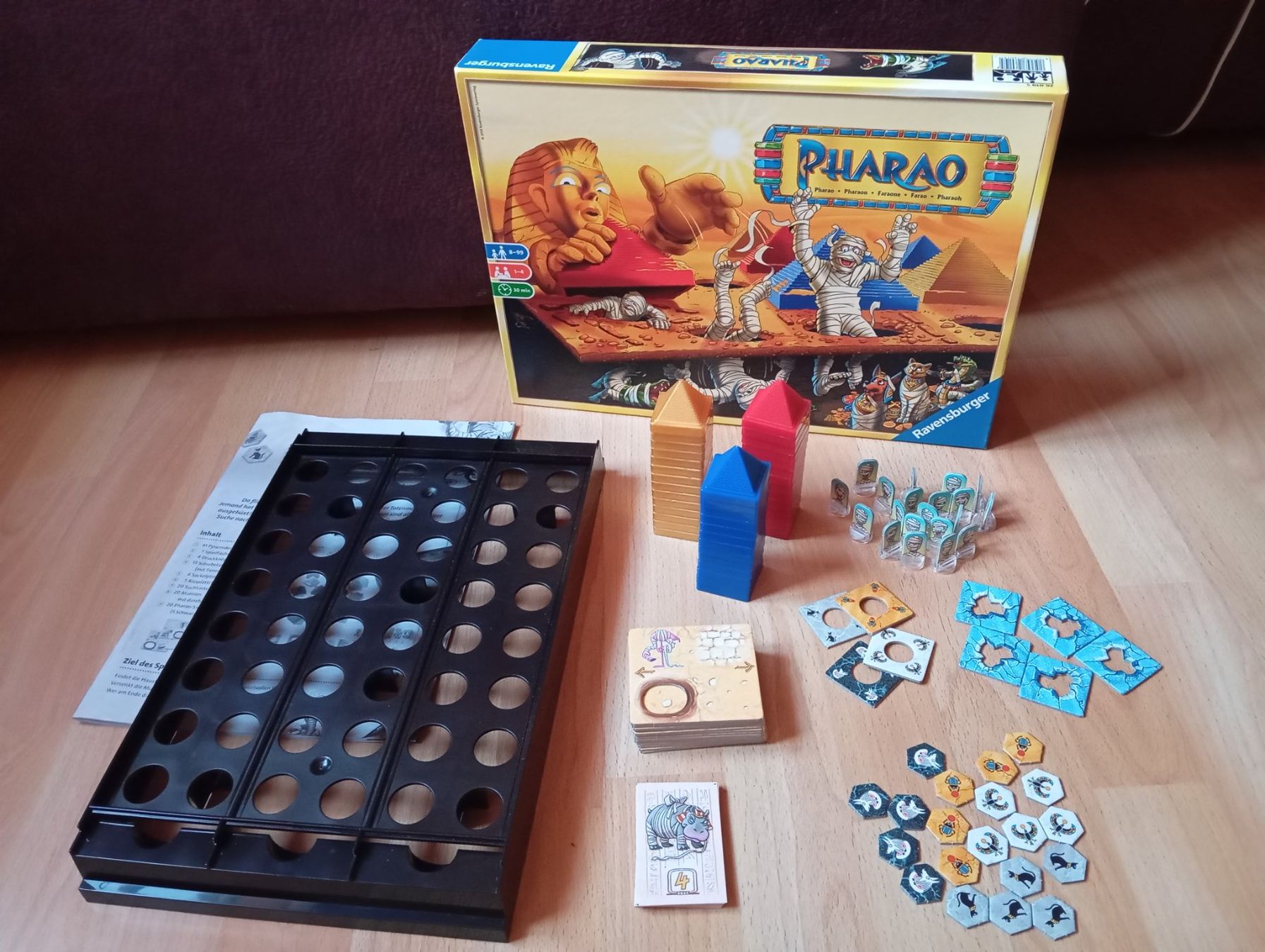 Ravensburger Giochi: RAVENSBURGER Brettspiel "Pharao" ab 8 – Nuovo (secondo la descrizione) da Zeneggen venduto da shemesh_ 2