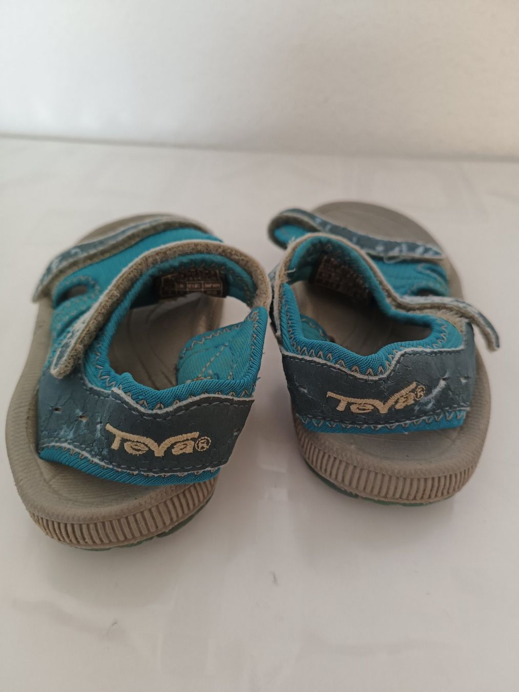 Teva Schuhe für Jungen: Teva Sandalen Gr 23.5 Kinder türkis – Gebraucht aus Oberhofen Thun'see von cri_6md2 3