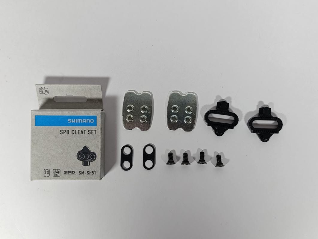 Shimano Ersatzteile: SHIMANO Jeu de cale SPD Model SM-SH51 – Neu (gemäss Beschreibung) aus Thielle von Plusvalue_Neuchatel