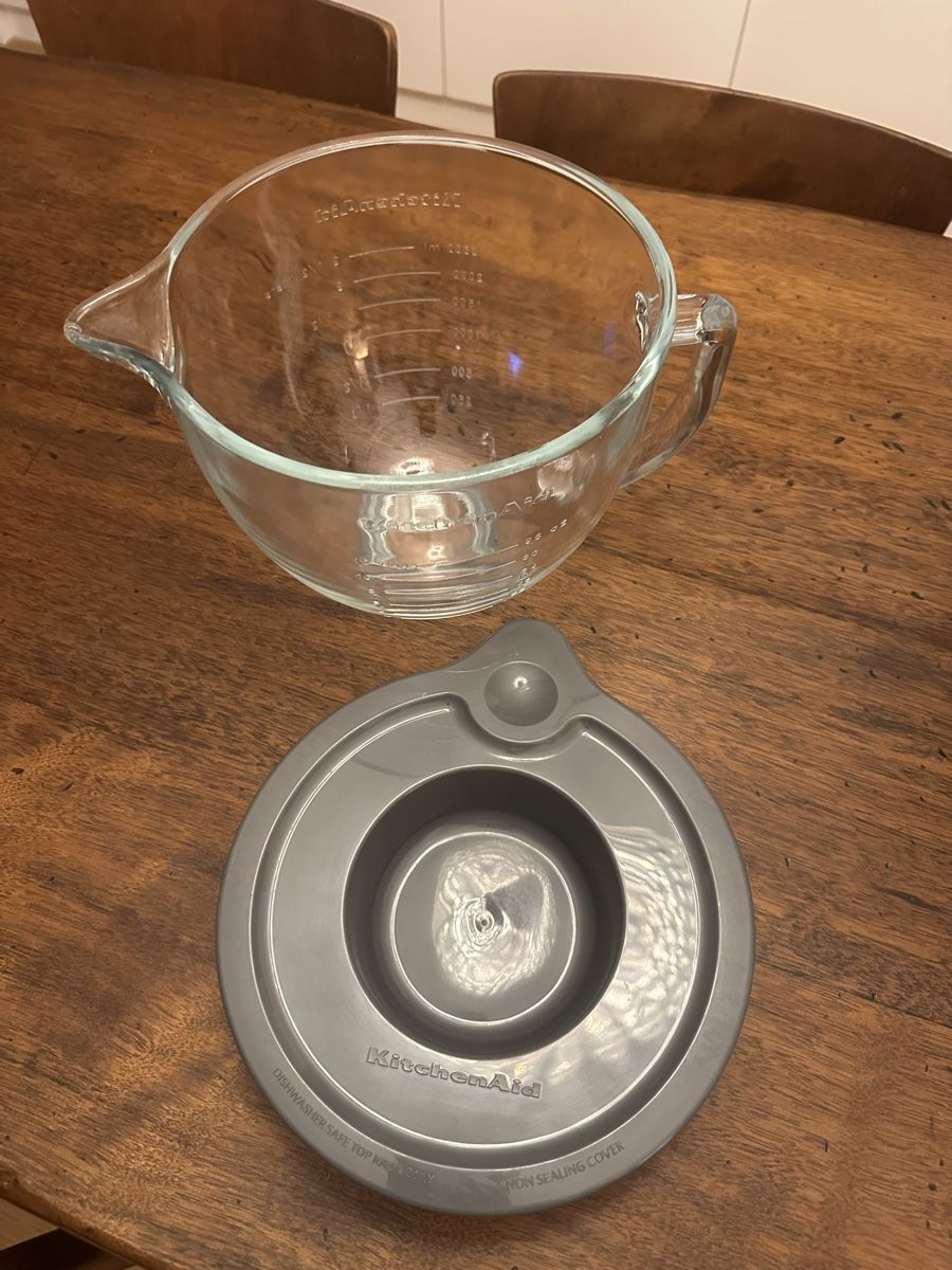 Kitchenaid Ciotole: Glasschüssel Kitchen Aid 4,8 l – Usato da Weiach venduto da Gismo049