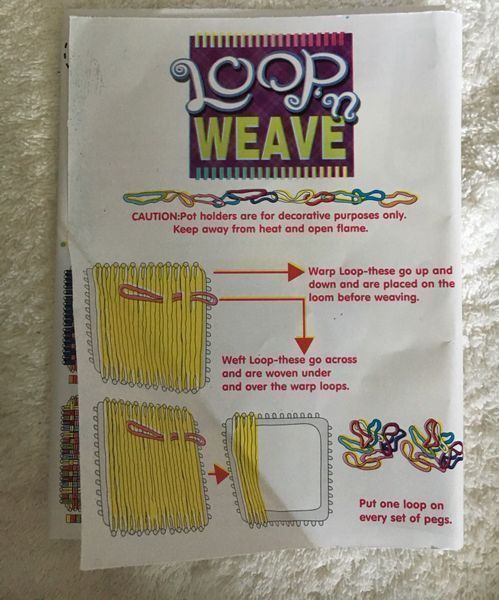 Métiers à tisser: Loop Web Rahmen loop‘n weave Set weben Rahmen – Neuf avec emballage d'origine à Buchs SG par Billikatze5 4