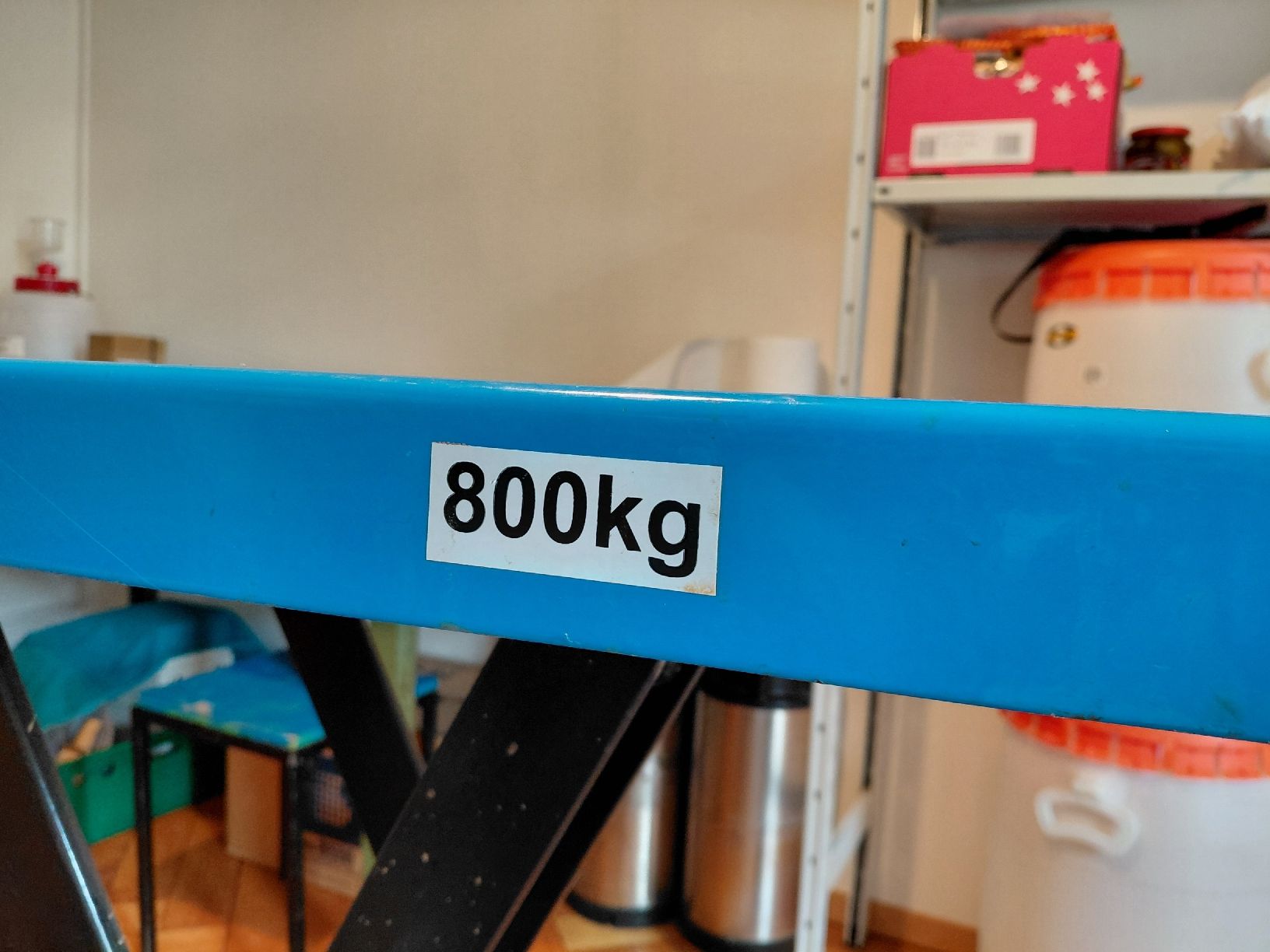 Hub & Switch: Scheren-Hubwagen, Tragkraft 800 kg – Usato da Nidau venduto da Philipp2560 5