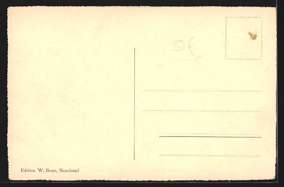 Cartoline postali: AK Fleurier, Hotel de la Poste – Usato da Berlin venduto da bartko-reher 1
