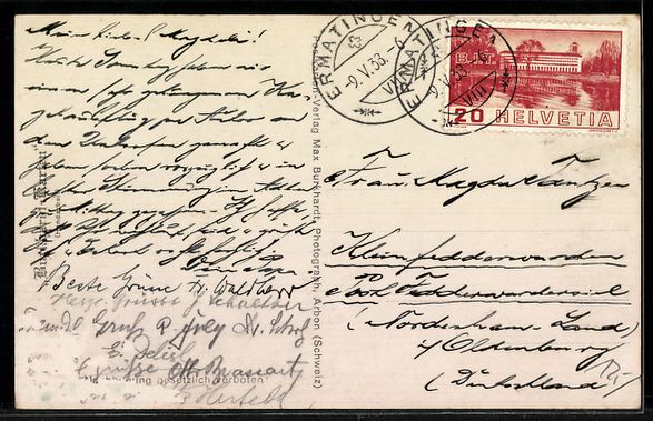 Cartes postales: AK Ermatingen, Hotel Adler – D'occasion à Berlin par bartko-reher 1