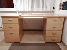 Bürotisch eiche