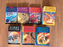 Harry Potter Bände 1-7 English Edition gemäss Foto