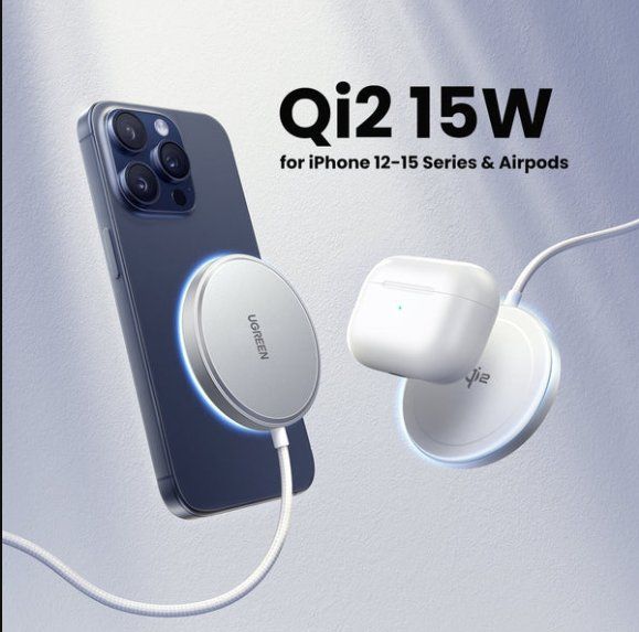 Ugreen Caricabatterie: Ugreen Magnetic Wireless Charger – Nuovo e nell'imballaggio originale da Safenwil venduto da Tamaria 1