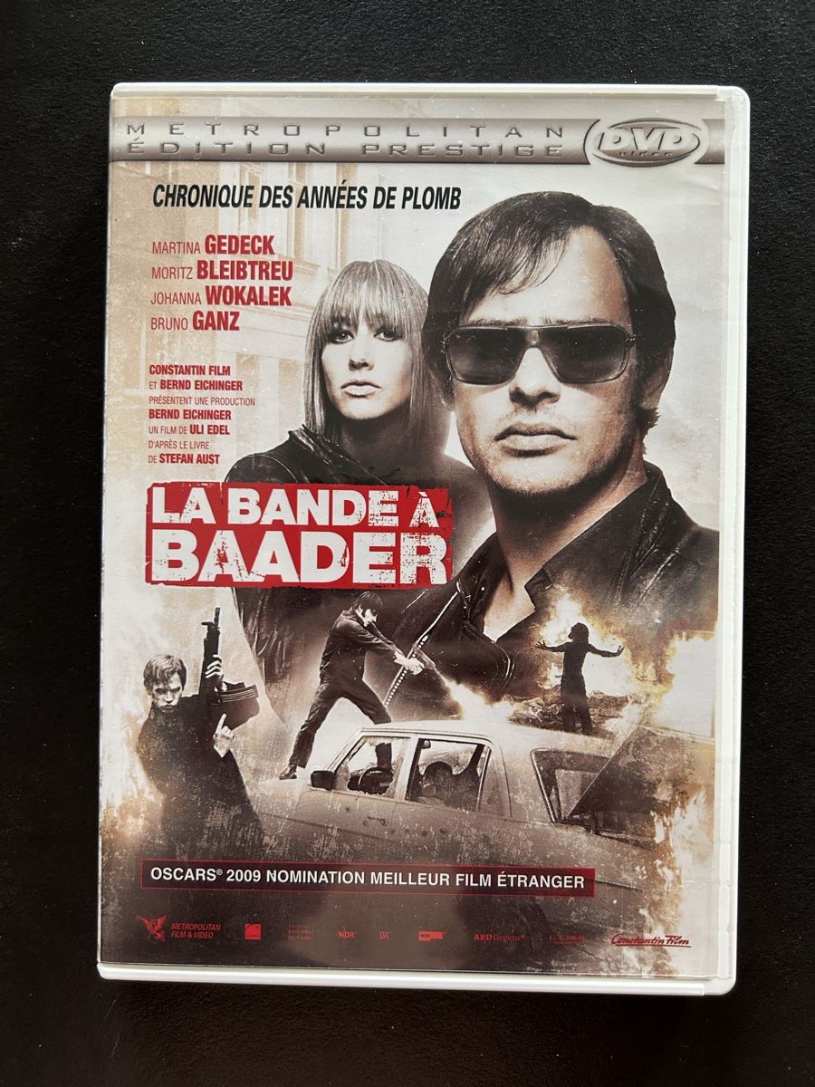 Tous les DVDs: DVD La Bande à Baader état neuf – D'occasion à St-Cierges par Crisi53