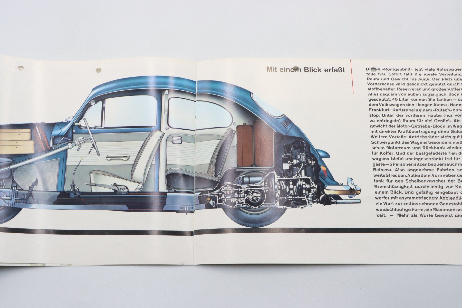 VW Dokumente: VW Käfer 1961 Prospekt – Gebraucht aus Bühl b.Aarberg von Collectorpassions 6
