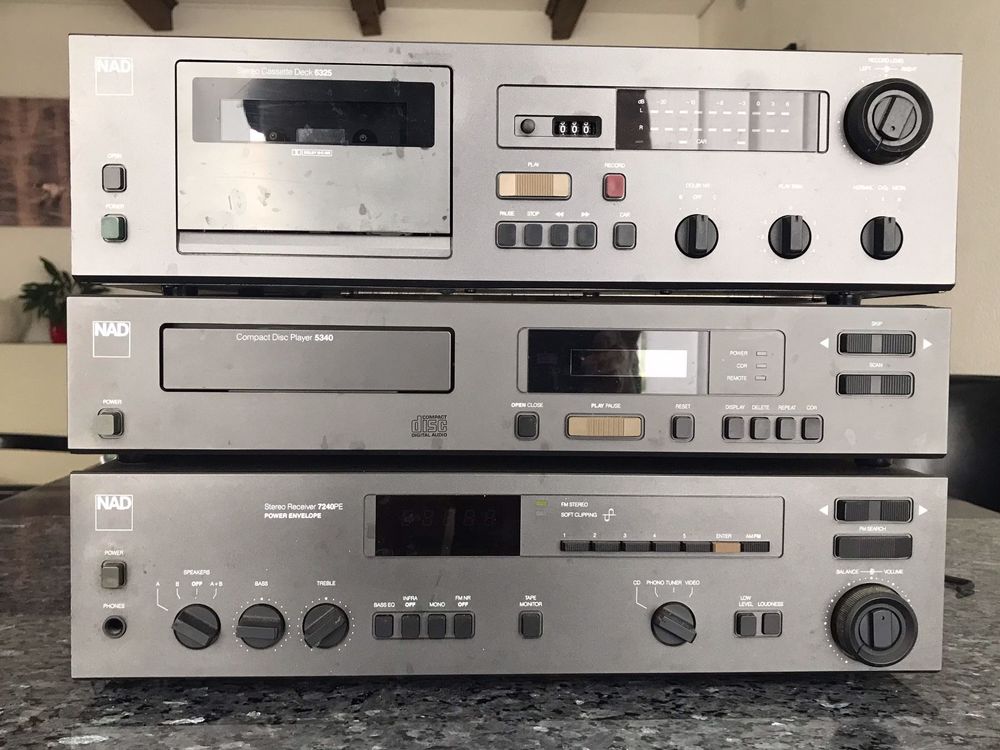 NAD Stereoanlage mit B&W Boxen (Gebraucht) in Eschenbach LU für CHF 96 ...