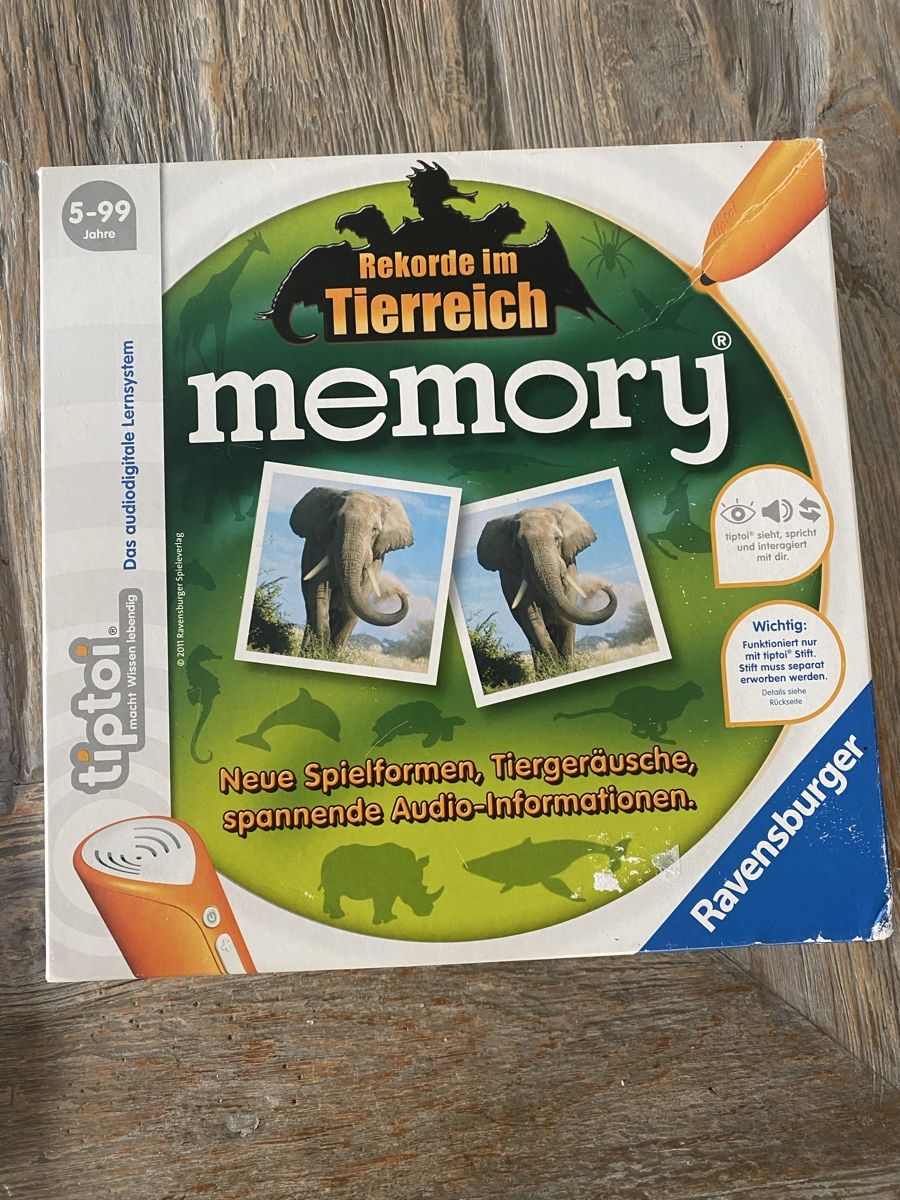Ravensburger Giochi: Tip toi Memory – Usato da Aeugst am Albis venduto da designStuecke