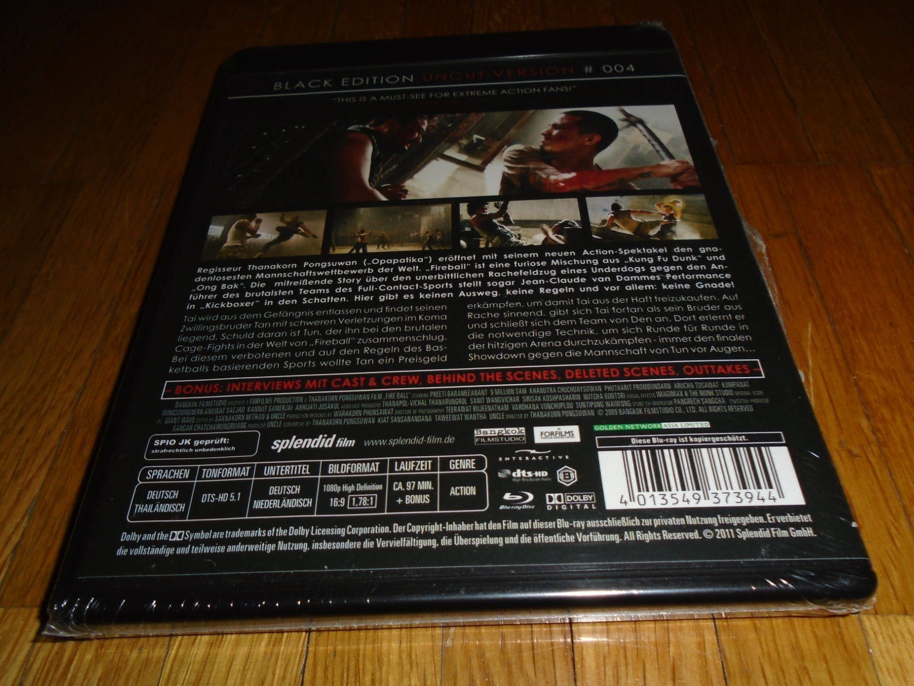 Tutti i DVDs: Fireball - Black Edition - Blu-ray - UNCUT – Nuovo e nell'imballaggio originale da Basel venduto da havsok 1