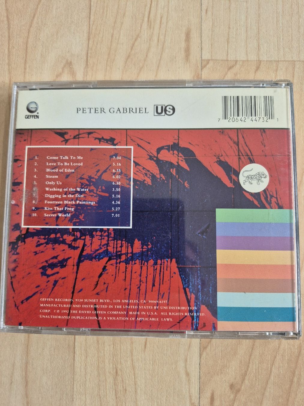 CDs: Peter Gabriel - Us - CD – Gebraucht aus Bern von Roibusch 1