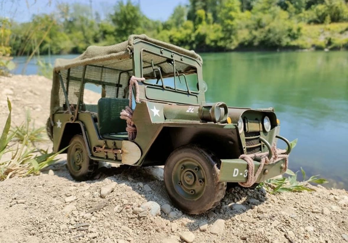 Ford Modellautos: Ford Mutt M151 aus Blech – Neu und originalverpackt aus Langendorf von Blechfahrzeuge 4