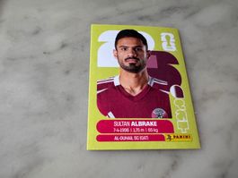 Panini FIFA Fussball WM 2026 Sticker Sultan Albrake QAT 3