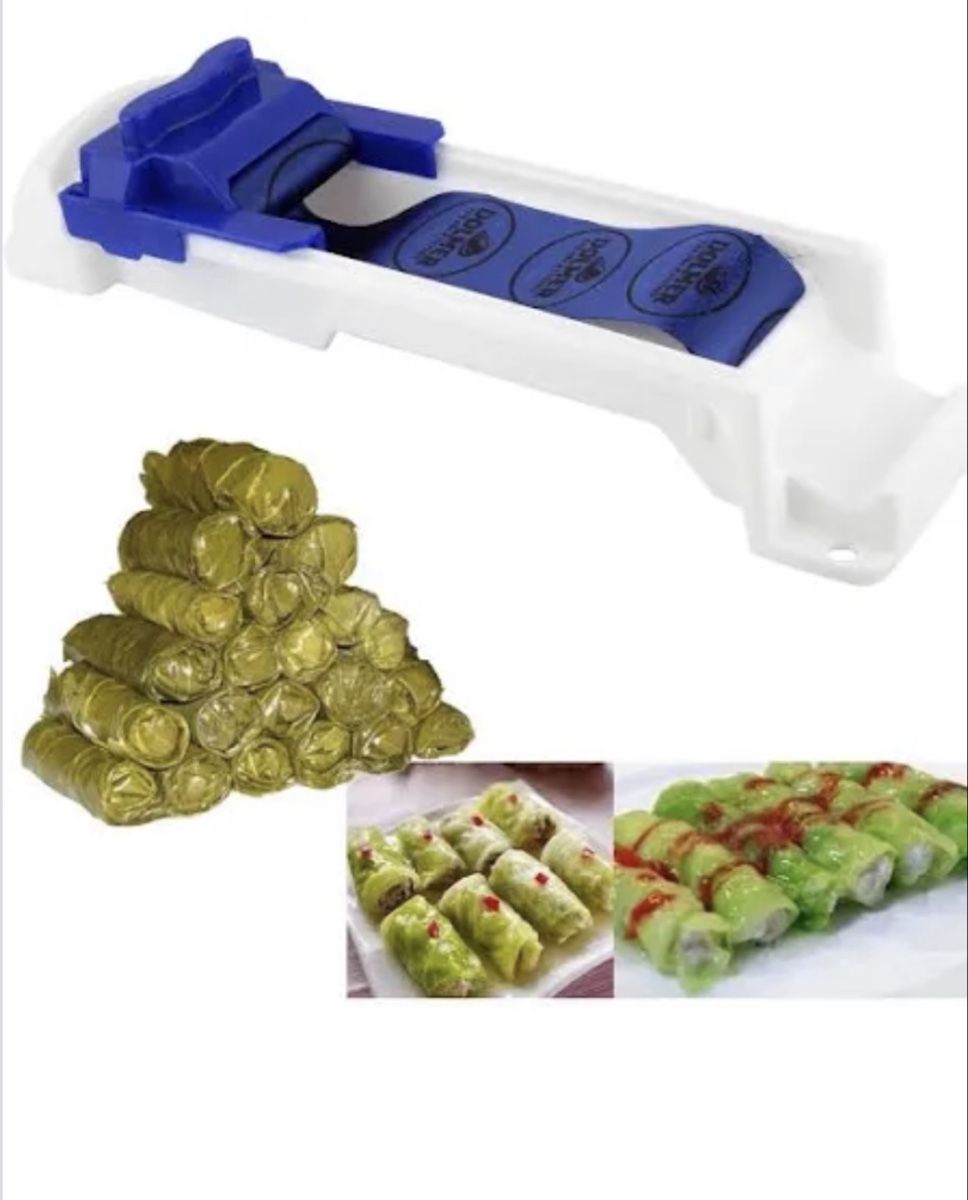 Elettrodomestici da cucina: New Dolmer Rolling Machine Blue White - Perfect for Summer R – Nuovo e nell'imballaggio originale da Marly venduto da redinaber 3