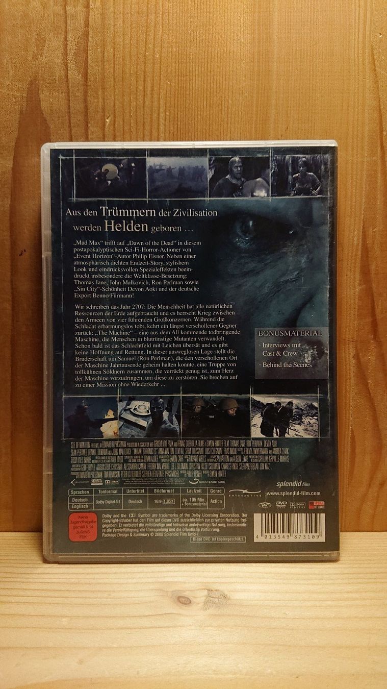 Alle DVDs: MUTANT CHRONICLES DVD – Gebraucht aus Wilderswil von Exebub 1