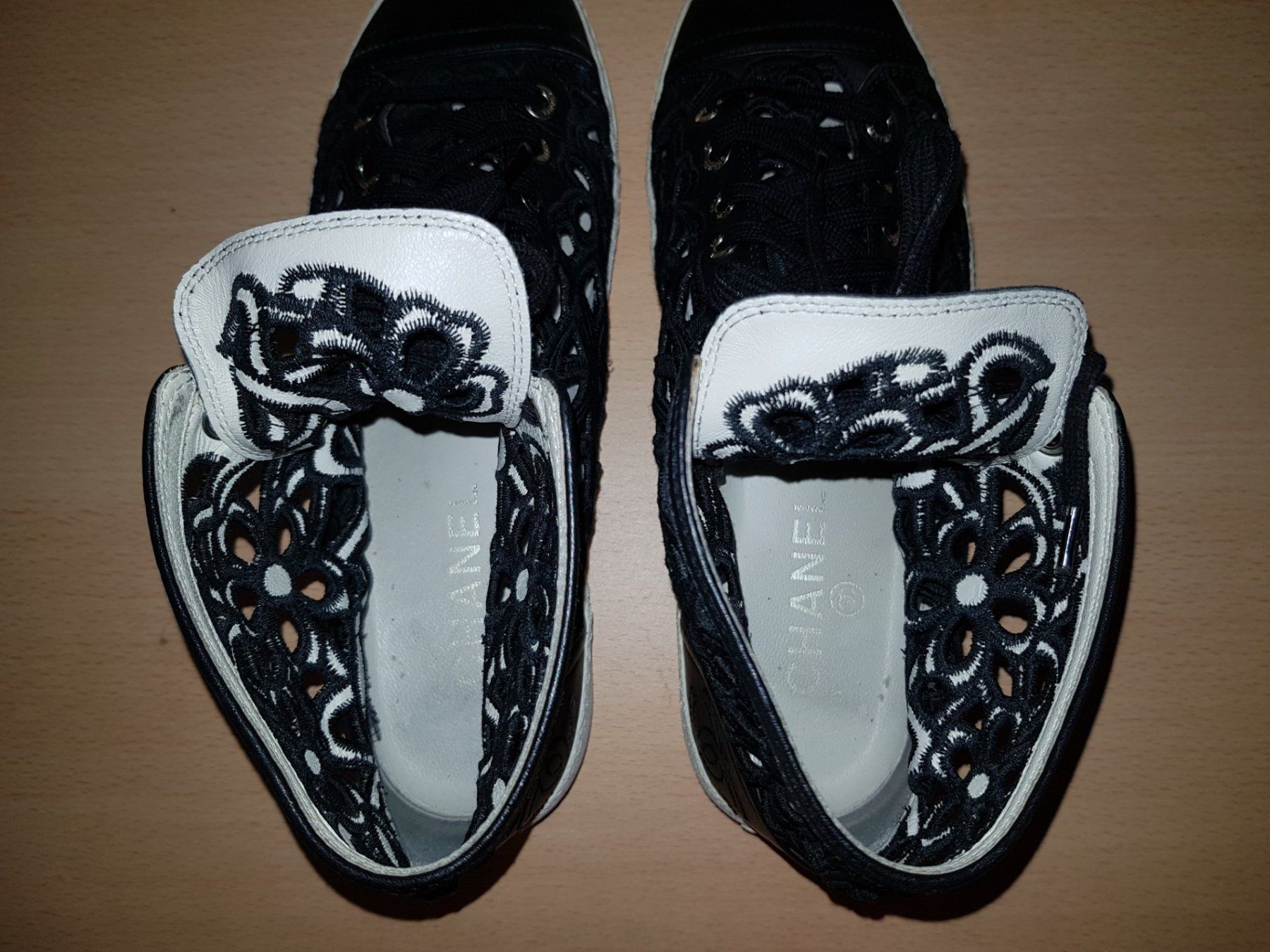Chanel Scarpe da donna: Original Chanel Leder Sneaker Grösse 39 – Usato da Basel venduto da fafa68 6
