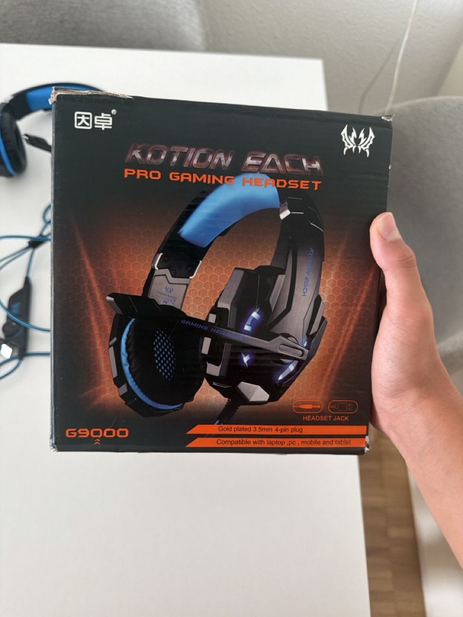 Kopfhörer: Gaming Headset mit Mikrofon & LED-Beleuchtung – Neu (gemäss Beschreibung) aus Malters von yav_wfg8 7
