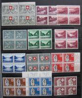 PP 1954 - 1963 Vierer einwandfrei postfrisch **