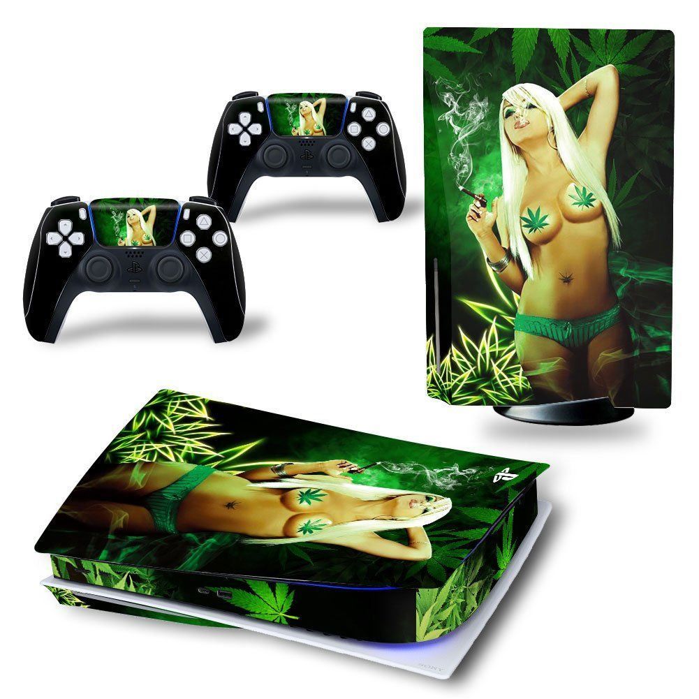 Sonstiges Zubehör: PS5 Skin Cannabis Lady – Neu und originalverpackt aus Kreuzlingen von yavuz89
