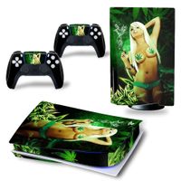 PS5 Skin Cannabis Lady