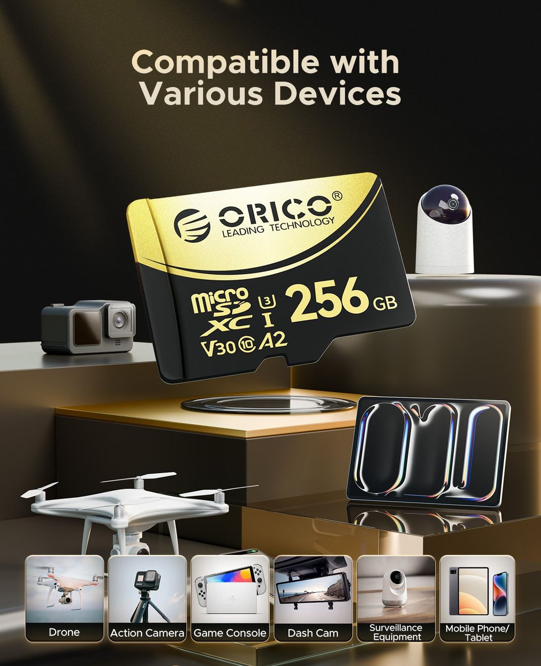 Schede di memoria: Orico Micro SD Speicherkarte 512GB - 180MB/s – Nuovo e nell'imballaggio originale da Romanshorn venduto da pfimex 7